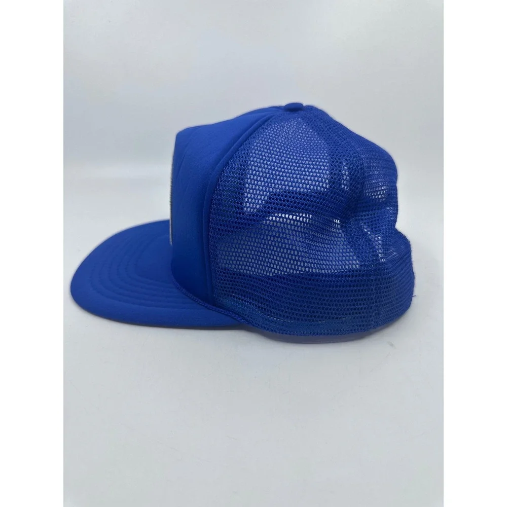 Blue Charleston SC Bridge Trucker Hat Mesh Snapback‎ Vintage Souvenir